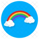 Rainbow Weather Color Spectrum Icon