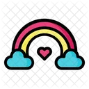Rainbow  Icon