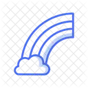 Shady Rainbow Rainbow Weather Icon