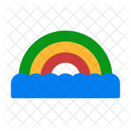 Rainbow In The Sea  Icon