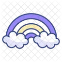 Rainbow Land Rainbow Weather Icon