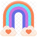 Rainbow Of Love Rainbow Love Icon