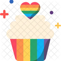 Rainbow pancake  Icon