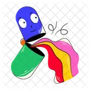 Rainbow Pill  Icon