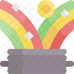 Rainbow pot  Icon