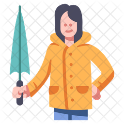 Raincoat Icon Of Flat Style Available In Svg Png Eps Ai Icon Fonts