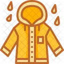 Raincoat Coat Winter Icon