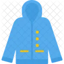 Raincoat Rain Protection Jacket Icon