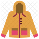 Raincoat Jacket Clothes Icon