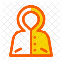 Autumn Fall Raincoat Icon