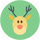 Raindeer Christmas Deer Icon