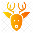 Raindeer Deer Christmas Icon