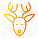 Raindeer Deer Christmas Icon