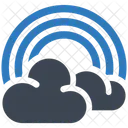 Raindow sky  Icon