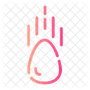 Raindrop Downpour Rain Icon