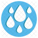 Raindrops Rainfall Weather Forecast Icon