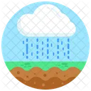 Rainy Weather Rainy Cloud Rainfall Icon