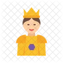 Rainha Coroa Rei Ícone
