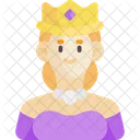 Rainha Princesa Mulher Ícone