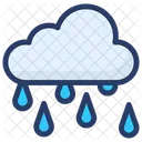 Raining Rainfall Rainstorm Icon