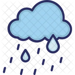 Raining  Icon