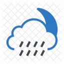 Raining Cloud Moon Icon