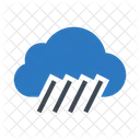 Cloud Raining Drops Icon