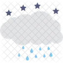 Raining Cloud Weather Icon