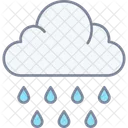 Raining Rainy Weather Rainy Icon