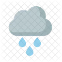 Cloud Overcast Rain Icon
