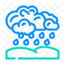 Rainy Weather Forecast Symbol
