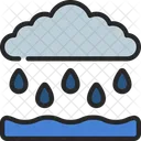 Raining Ocean Rain Icon