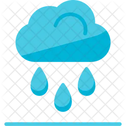 Raining Cloud  Icon