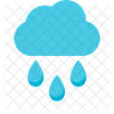 Weather Rain Cloud Icon