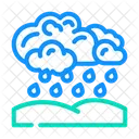 Raining  Icon