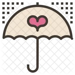 Raining love  Icon