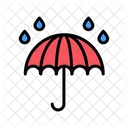 Raining Weather  Icon