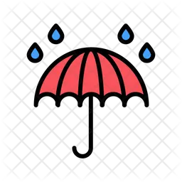 Raining Weather  Icon