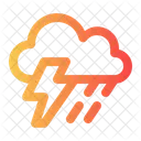 Rainstorm Storm Stormy Icon