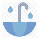 Rainwater Collecting Water Conservation Ecology Icon