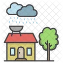 Rainwater Harvesting Ecology Collect Icon