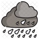 Sky Wet Cloud Icon
