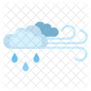 Rain Wind Condition Icon