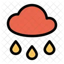 Rain Cloud Weather Icon