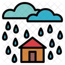 Rainy Meteorology Weather Icon