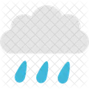 Cloud Rainy Humidity Icon