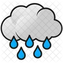 Rainy Cloud Rainy Day Rains Icon