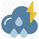 Rainy Rain Storm Icon