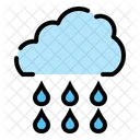 Rainy Weather Forecast Local Weather Icon