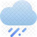Rainy Rain Cloud Icon